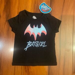NWT DC Super Hero Girls BATGIRL Baby T-Shirt Black 12M